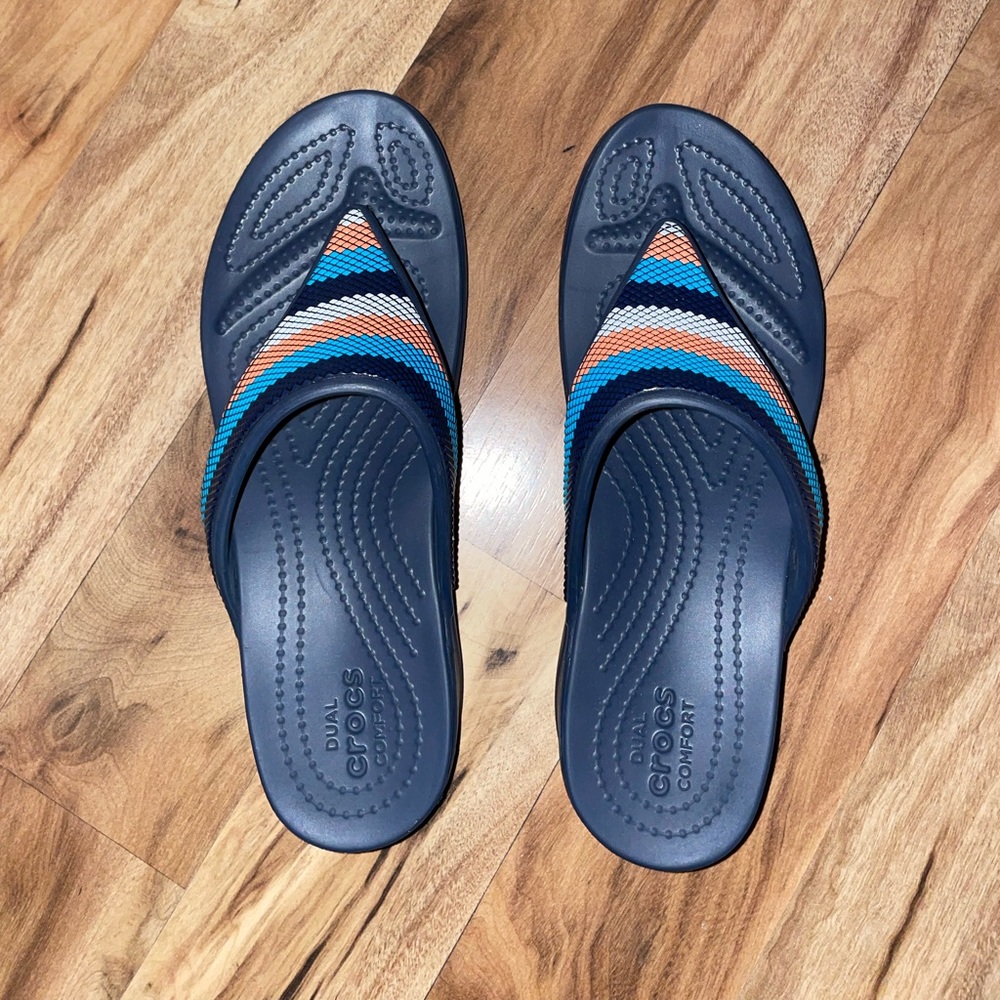 Croc sandals
